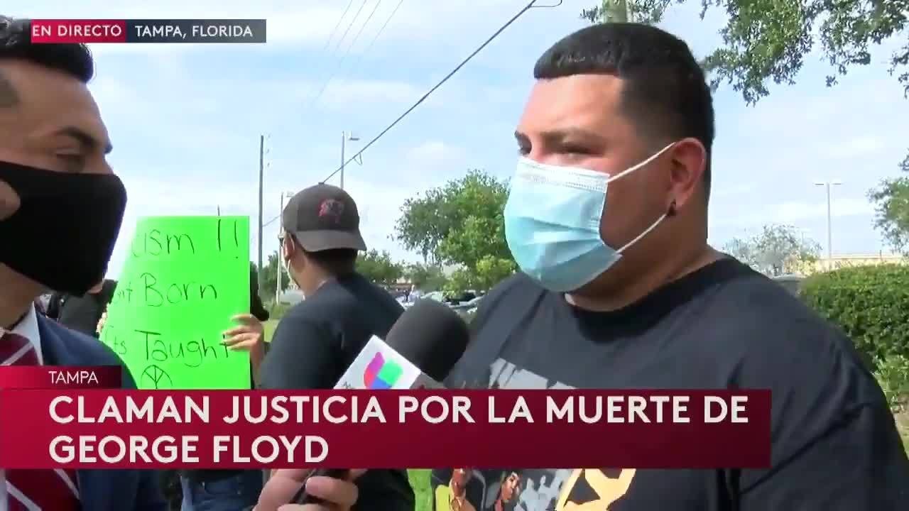 Protestas en Tampa