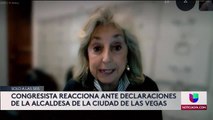 Reacciones a palabras de alcaldesa de LasVEgas 6pm 042320 - Clip