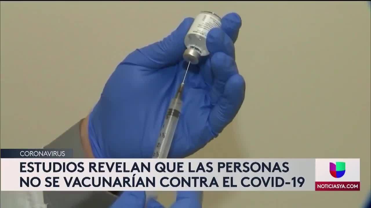 Personas no se vacunarian contra el covid