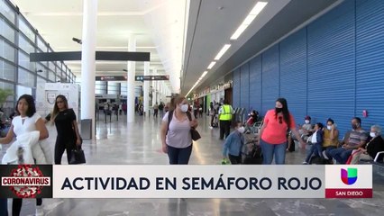 Pese a los indicios y al semáforo en rojo, la actividad es cada vez más notoria en Tijuana