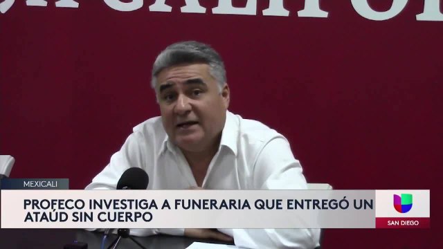 Noticias San Diego 6pm 061520 - Clip #SOT 1 ataud vacio