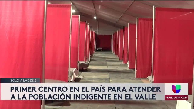 Primer centro médico del país para atender a indigentes con coronavirus LAs Vegas