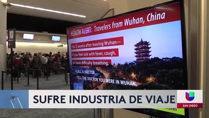 Sufre industria de viajes ante preocupación por coronavirus