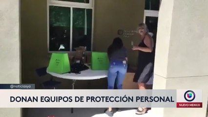 CAMARA DE COMERCIO HISPANA REPARTE PAQUETES DE PPE