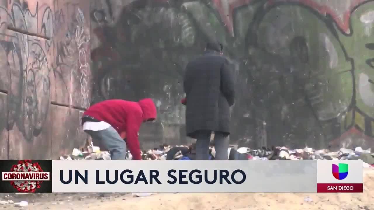 Un hotel abandonado en Tijuana se convierte en albergue para indigentes y migrantes sospechosos de casos Covid-19