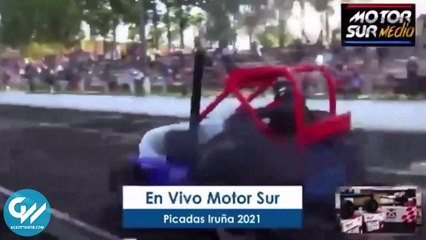 Vídeo: Presidente do Automóvel Clube de Maripá, Luiz Oening, morre em corrida de demonstração no Paraguai