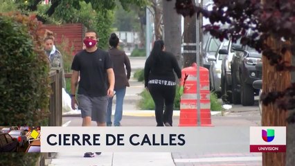 Cierran calles en San Diego 04-29-20 Guillermo Mendez