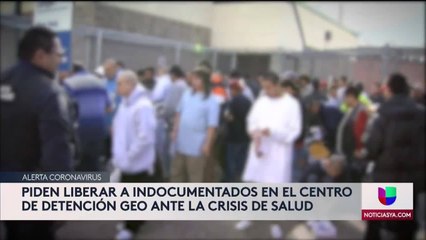 PIDEN LIBERAR A INDOCUMENTADOS EN EL CENTRO  DE DETENCIÓN GEO ANTE LA CRISIS DE SALUD