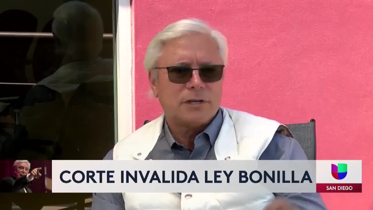 Declaran inválida la ley Bonilla
