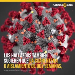 Sintomas de coronavirus puede que no se manifiesten hasta en 5 dias