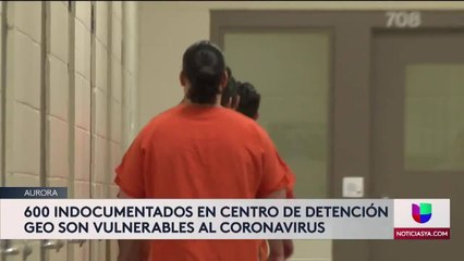 600 indocumentados en manos de ICE son "vulnerables" al coronavirus