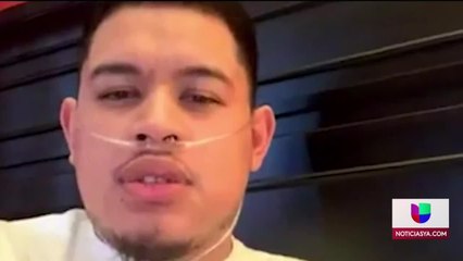 HISPANO QUE PERDIÓ LA VOZ POR CORONAVIRUS RECIBE “EL MEJOR REGALO”