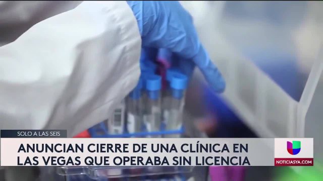 Clinica sin licencia - Noticias Nevada 6pm 041520 - Clip