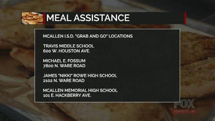 School Districts Providing Meal Assistance To Students