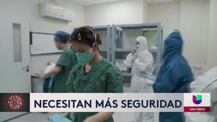 Trabajadores esenciales exigen protecciones y compensación por ponerse en riesgo