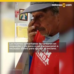 Estafan a anciano y en redes sociales lo ayudan a recuperar su dinero.mp4