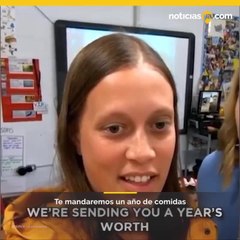 J. Lo y A-Rod donan dotacion de comida a escuela tras historia viral