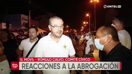 Rómulo Calvo aseguró que la vigilia continúa