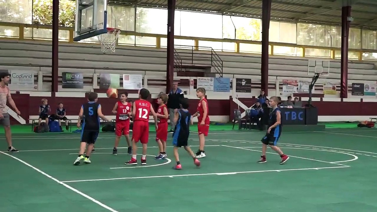 12.11.2021 U11 Poussins Tursan Basket Chalosse2 - ABC  1e Partiie