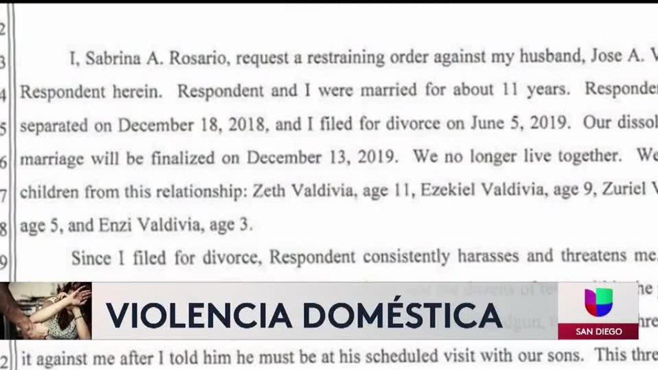 Una horrible tragedia es ejemplo de los peligros  de violencia doméstica