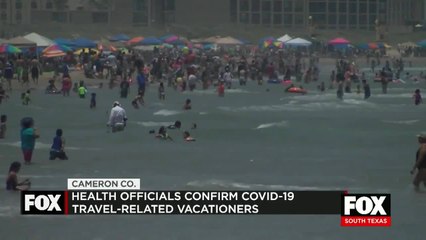 Health Officials Confirm COVID-19 Travel-Related Vacationers