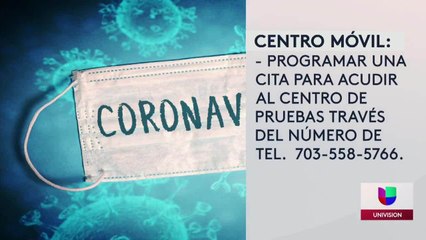 Centro de exámenes de Covid