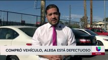 Compra un carro y falla en 10 días. Univision a su lado 11pm 011620 - Clip