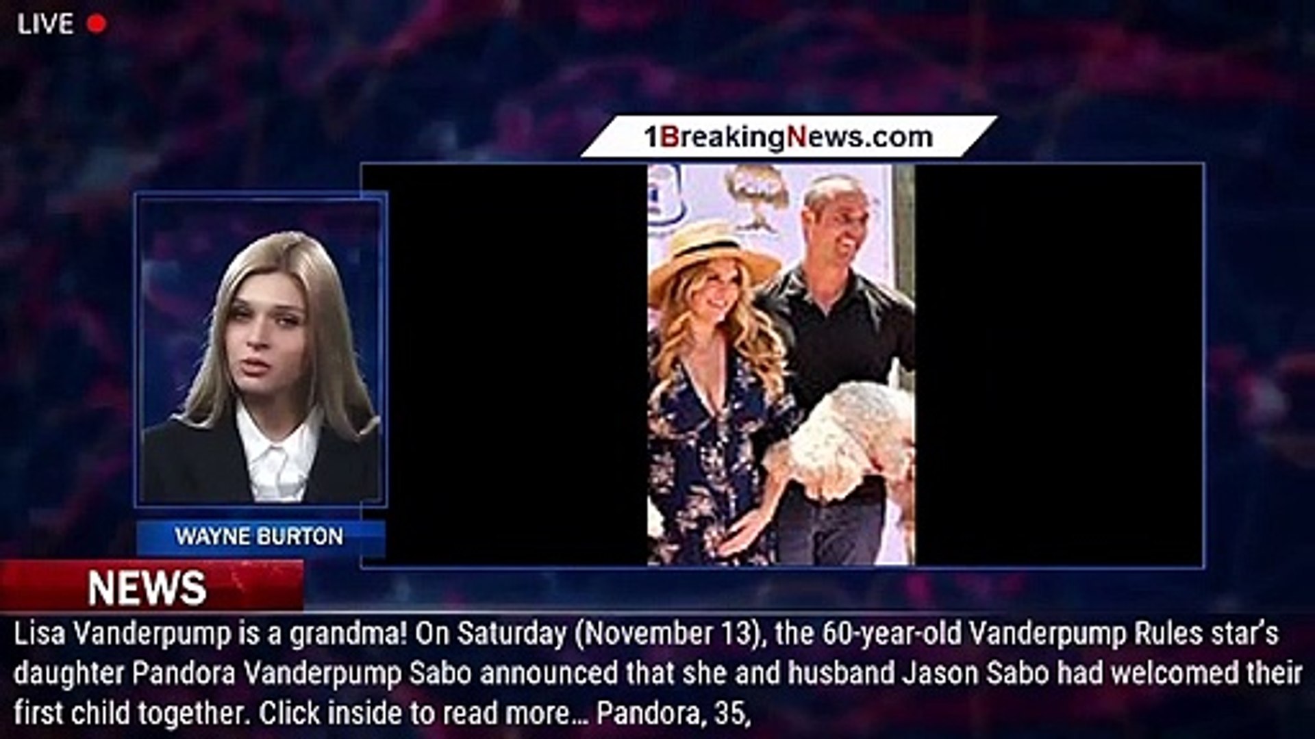 Lisa Vanderpump's Daughter Pandora & Husband Jason Sabo Welcome Their First  Child! - 1breakingnews.c - video Dailymotion