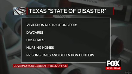 Texas Governor Declares State of Emergency