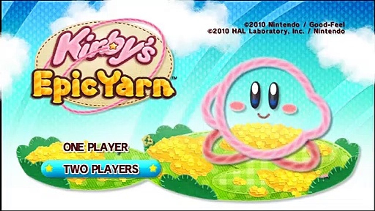 Kirby's Epic Yarn online multiplayer - wii