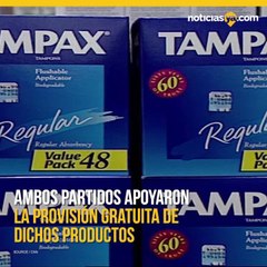Escocia sera la primer nacion que dara productos sanitarios gratis