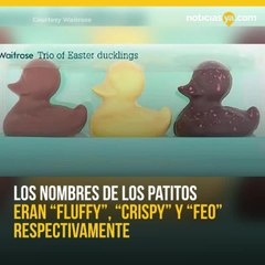 Retiran patitos de chocolate por ser racistas