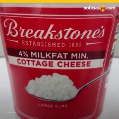 Retiran cerca de 10 mil cajas de queso cottage Breakstone's contaminado