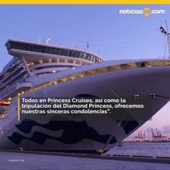 Dos pasajeros del crucero Diamond Princess mueren por coronavirus