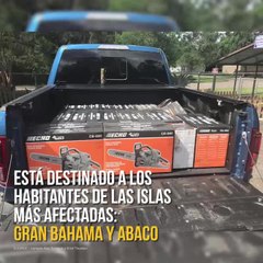 Compra generadores para ayudar a damnificados de Dorian en Bhamas
