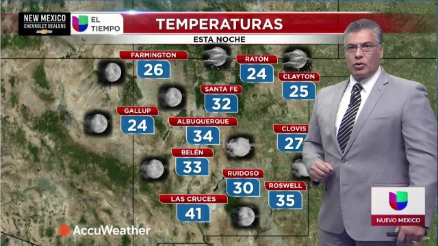 Pronóstico del Tiempo NM 021820