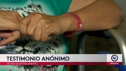 Buscan a sospechoso de apuñalar a su pareja en su casa en Lakeside 11PM