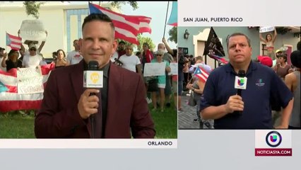 Manifestaciones desde San Juan y Orlando