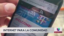 Mujeres hispanas crean red de internet gratuito en Wimauma