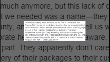 Insólito:”Entrega y robo” simúltaneo de paquetes de Amazon