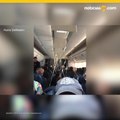 Mega turbulencia causa terror en pasajeros de vuelo de Delta.mp4