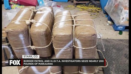 Border Patrol and HIDTA Seize Nearly 200 lbs of Marijuana