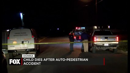 Tragic Auto-Pedestrian Accident in Donna