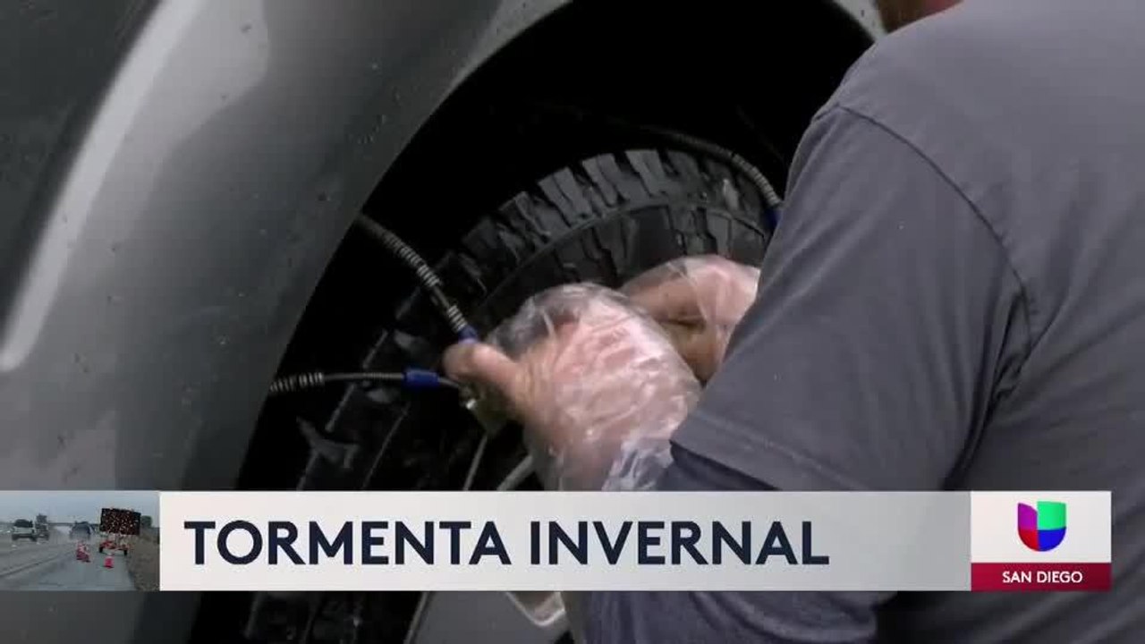 Tormenta Invernal en San Diego