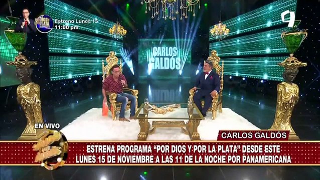 Carlos Galdós llegó para poner las cosas claras en “Porque Hoy es Sábado con Andrés”