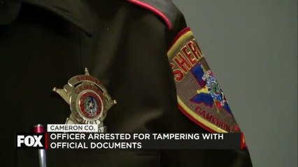 Officer Arrested for Tampering with Official Documents