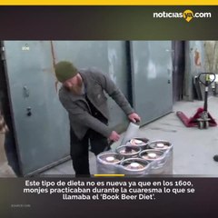 Solo beber agua y cerveza durante Cuaresma