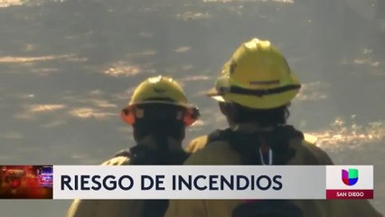 Autoridades se preparan para lo peor de la temporada de incendios en San Diego