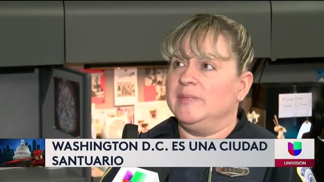Policía de DC desmiente redadas de ICE