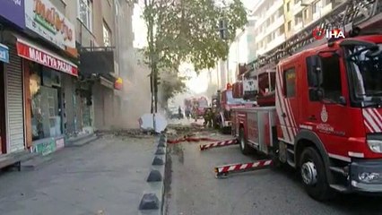Bağcılar’da 4 katlı binada patlama